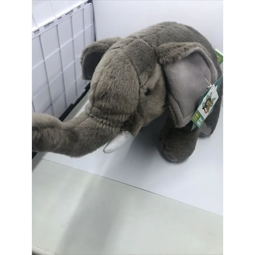 Wild Republic Plush African Elephant Toy 14.5